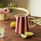 Argos Habitat x Sanderson & National Trust Large Stripe Stoneware Jug 1350ml- Buy online at McGrocer