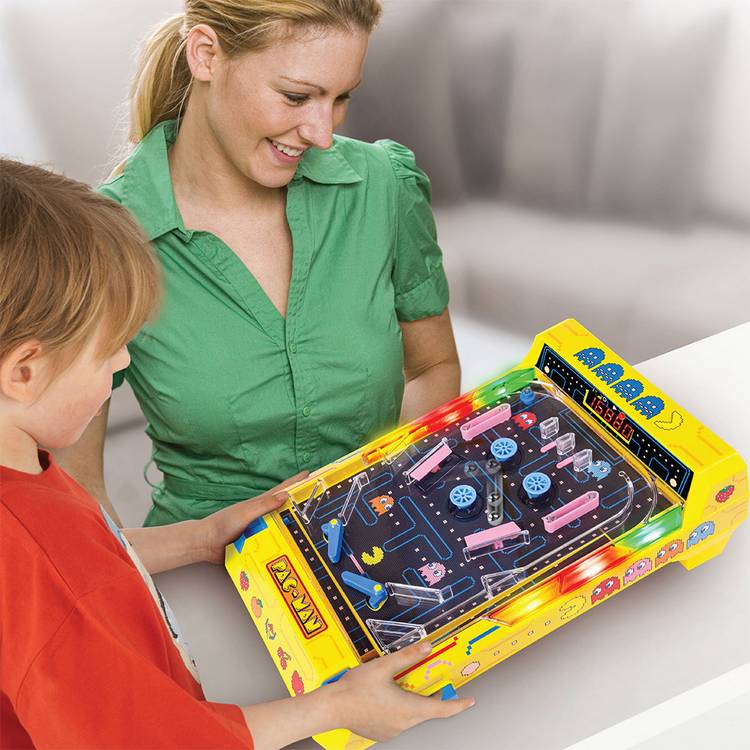 Menkind PAC-MAN electronic pinball toy, imported from the UK