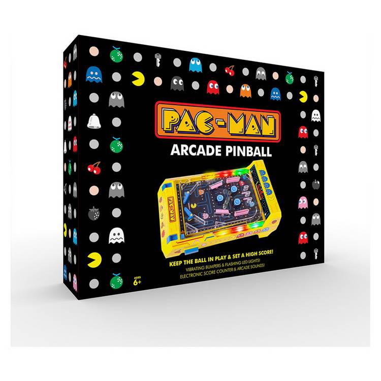 Menkind PAC-MAN electronic pinball toy, imported from the UK