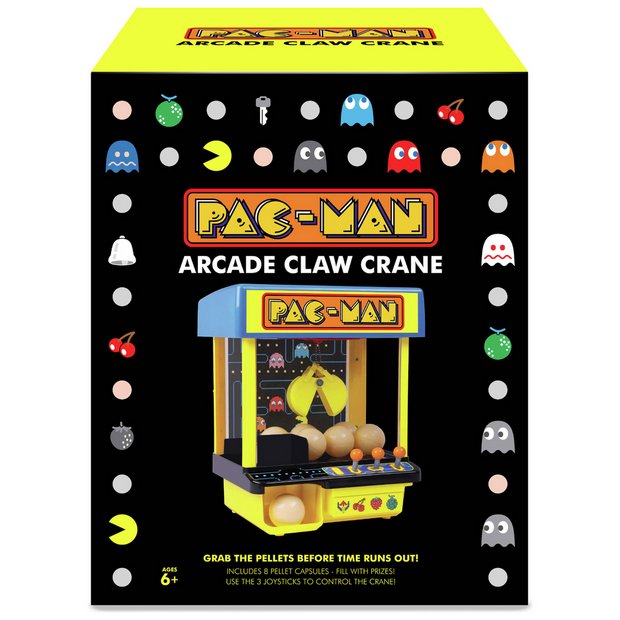 Menkind Pac-Man Claw Crane arcade game (British brand)