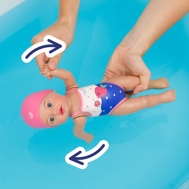 BABY born My First Swim Doll 30cm swimming toy, imported from the UK