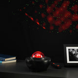 Menkind RED5 galaxy projection lamp with Bluetooth speaker (British brand)