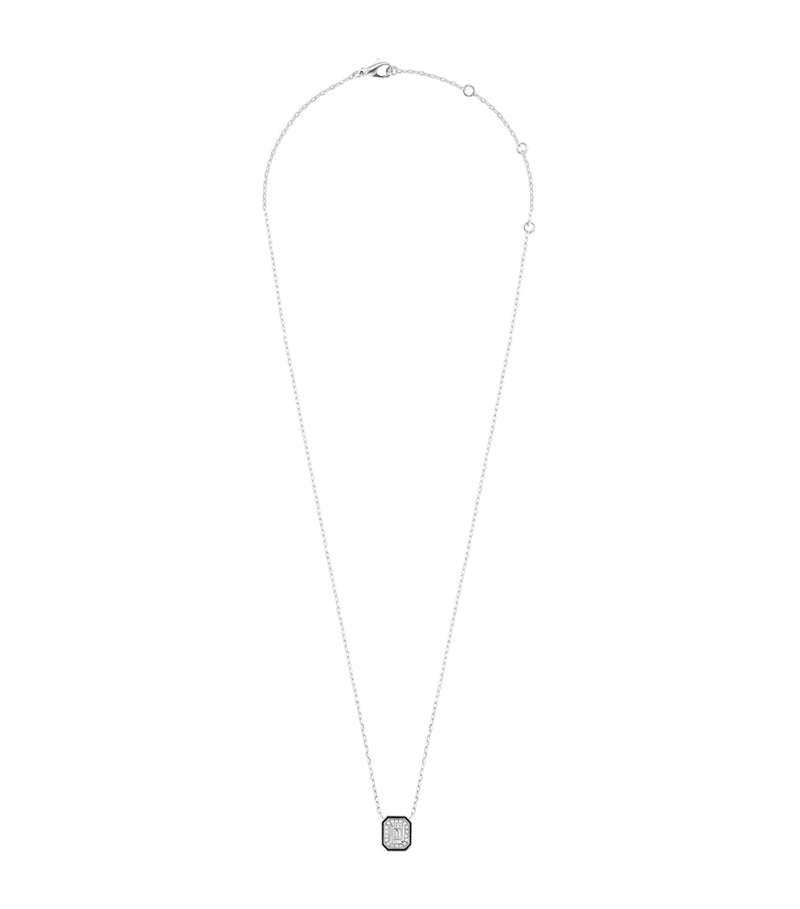 Boucheron white gold diamond Vendôme Liseré necklace - British product