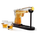 Menkind gun decanter and glasses set 220ml, UK version