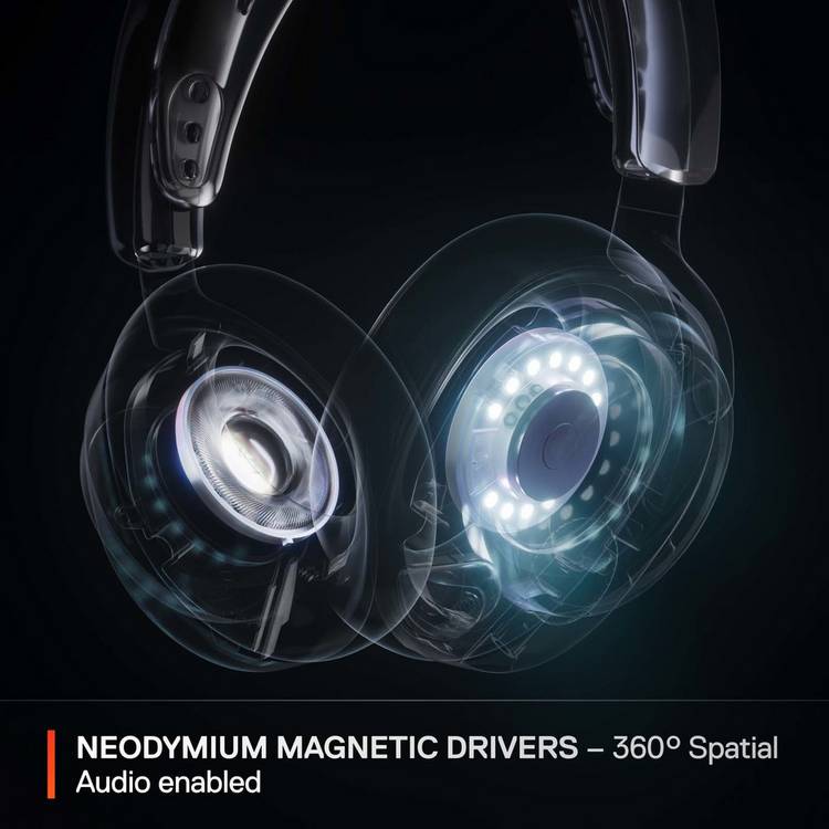 SteelSeries Arctis Nova Pro wireless gaming headset (British brand)