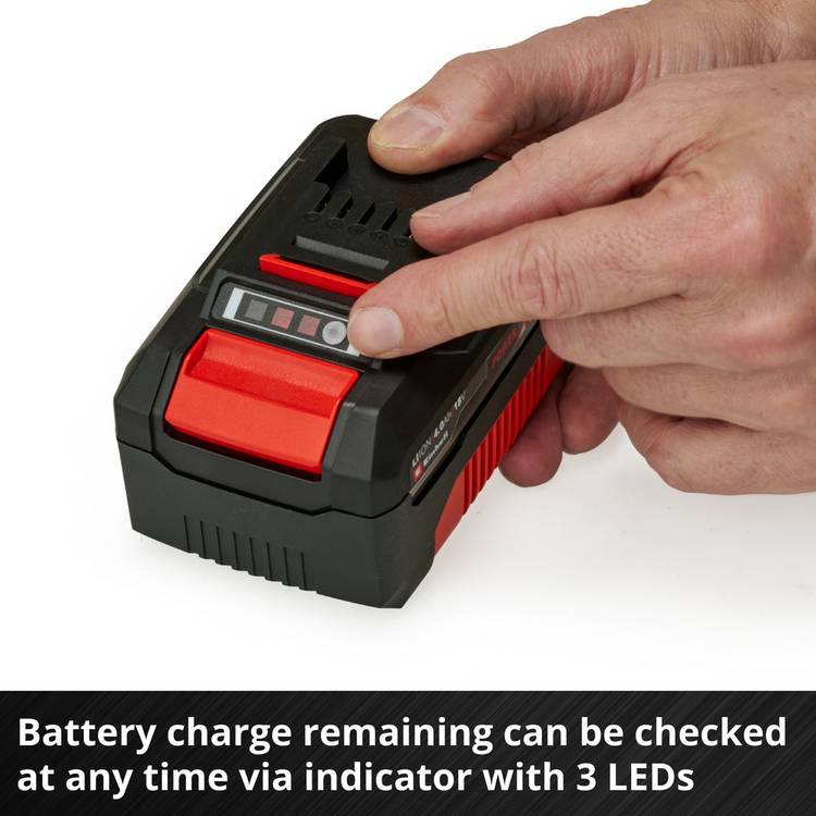 Einhell battery charger kit twin pack 18V 4.0Ah, UK version
