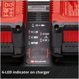 Einhell battery charger kit twin pack 18V 4.0Ah, UK version