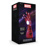 Menkind Iron Man gauntlet desk lamp with adjustable brightness, imported from the UK