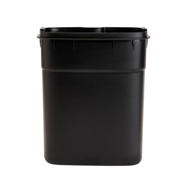 Home rectangular pedal bin 5L chrome, imported from the UK