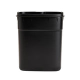 Home rectangular pedal bin 5L chrome, imported from the UK