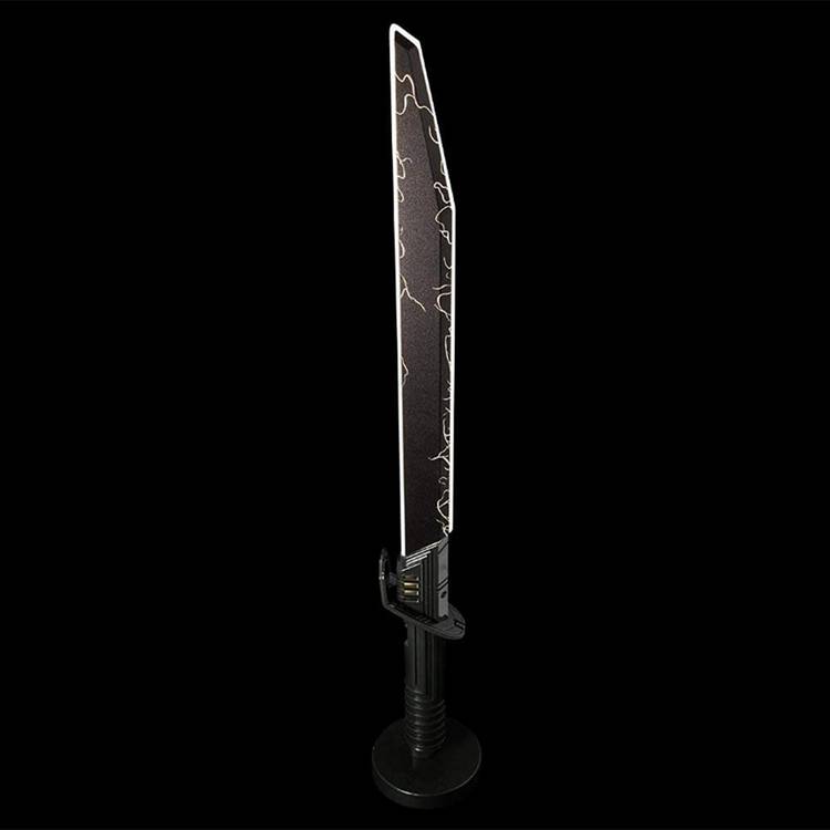 Menkind Dark Saber desk light 59cm, imported from the UK