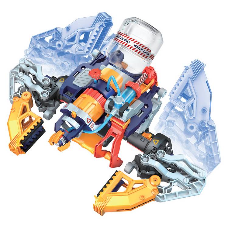 Menkind Mega Cyborg 5 transforming water blaster 180 pieces, UK version