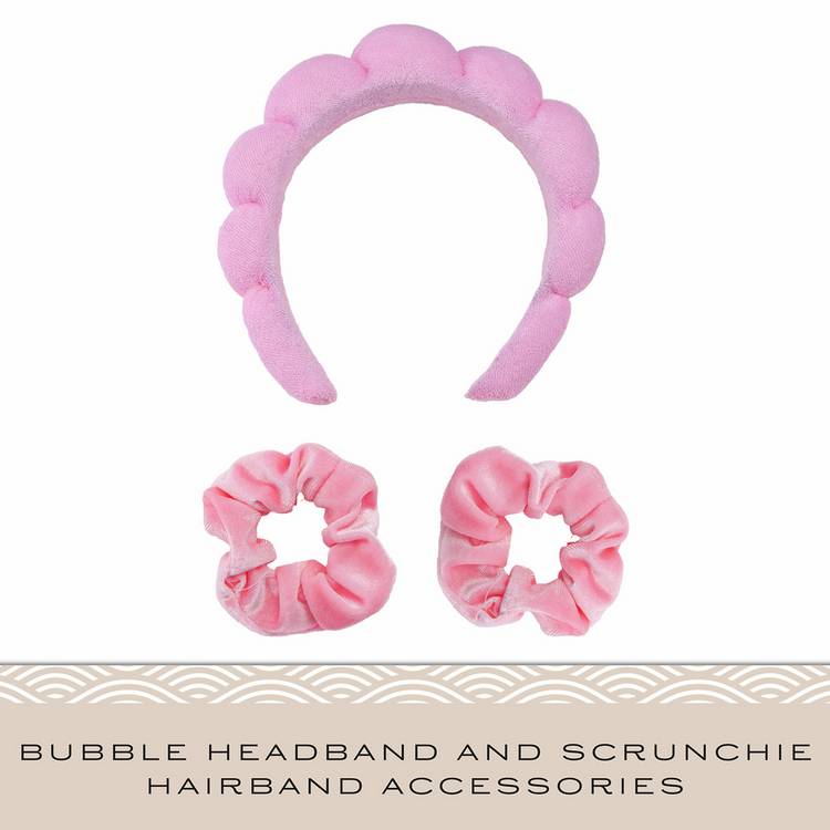 Sensio LED mirror and hair accessory gift set - British brand