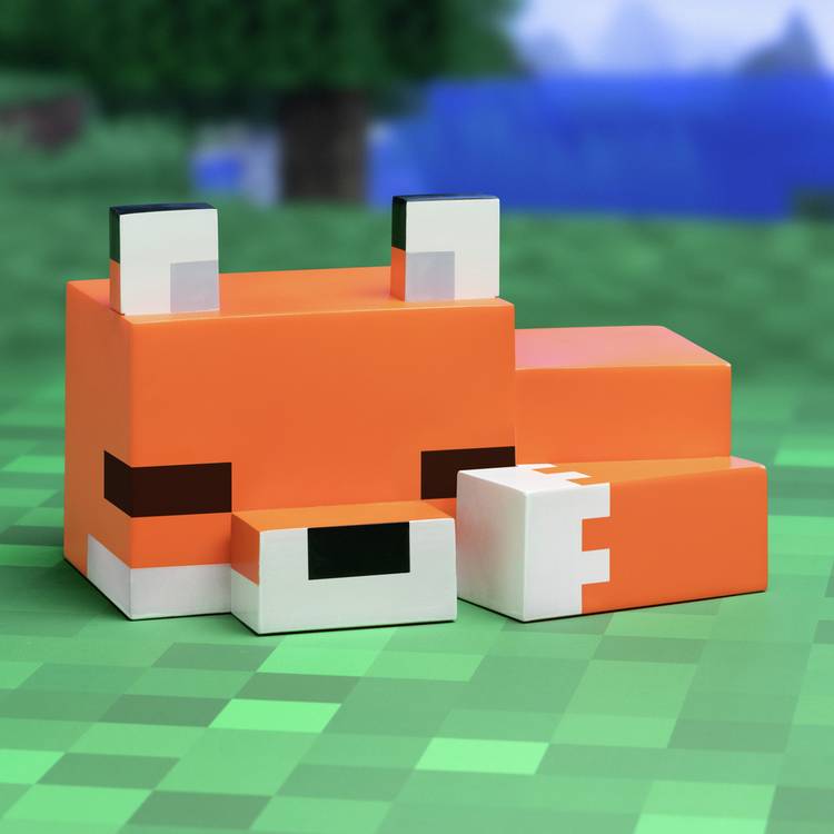 Minecraft Arctic Fox LED light 22cm (British brand)