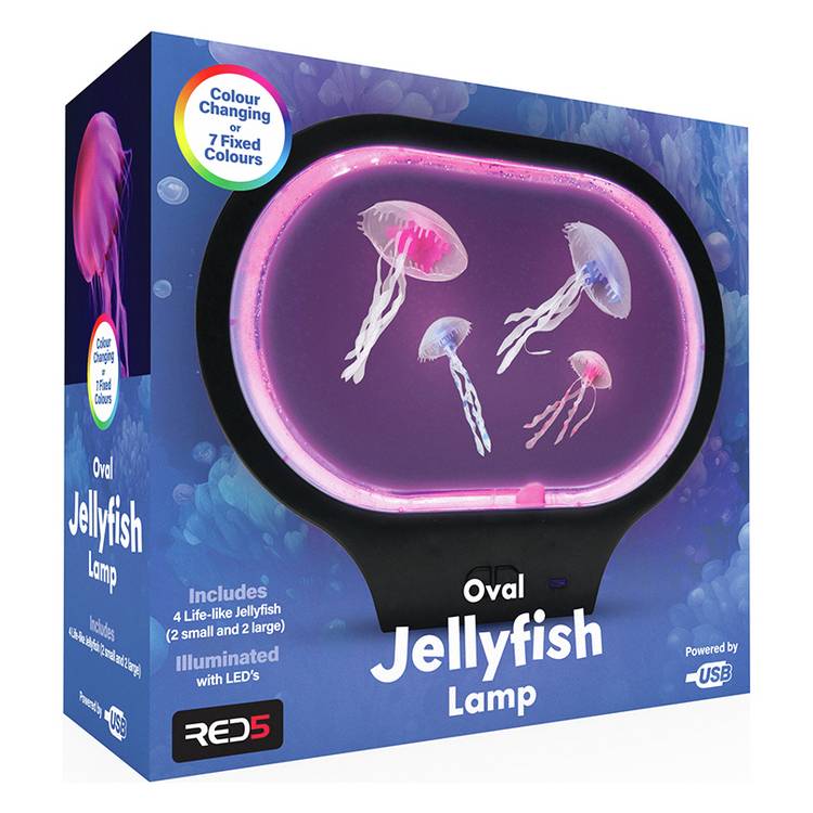 Menkind USB oval jelly fish tank, UK version