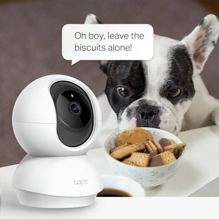 Tapo 1080p HD pan tilt security camera (British brand)