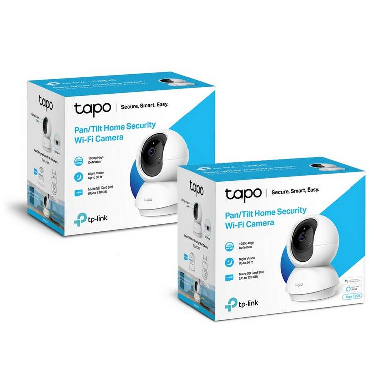 Tapo 1080p HD pan tilt security camera (British brand)