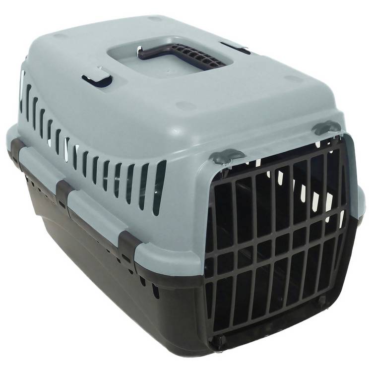 Rosewood pet carrier ice blue medium, imported from the UK