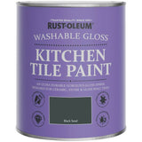 Argos Rust-Oleum Kitchen Tile Gloss Paint 750ml Black Sand- Buy online at McGrocer
