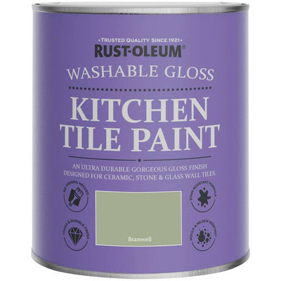 Argos Rust-Oleum Kitchen Tile Gloss Paint Bramwell 750ml- Buy online at McGrocer