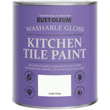 Rust-Oleum tile paint Chalk White 750ml - British product