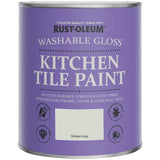 Argos Rust-Oleum Kitchen Tile Gloss Paint - Winter Grey 750ml- Buy online at McGrocer
