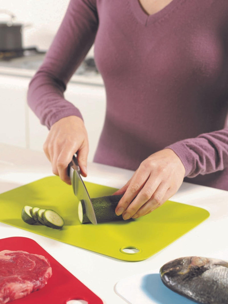 Joseph Joseph red pop chopping mats set of 3, UK version