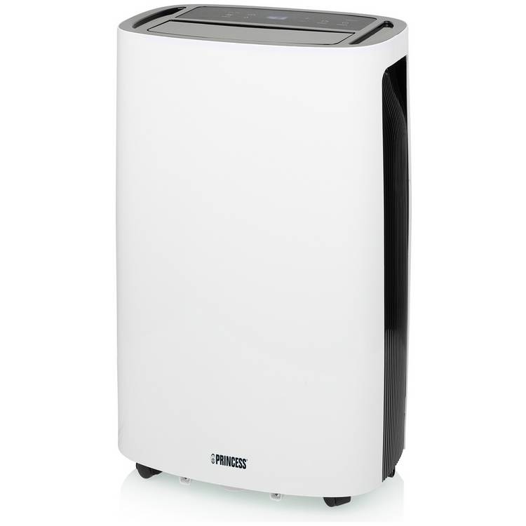 Princess 16L dehumidifier portable castor wheels - British product