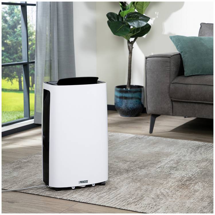 Princess 16L dehumidifier portable castor wheels - British product