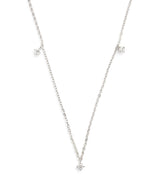 Harrods Harrods White Gold and Diamond Necklace (0.30ct)- Buy online at McGrocer