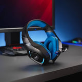 Menkind RED5 gaming headset Nova 2 on-ear black blue, UK version
