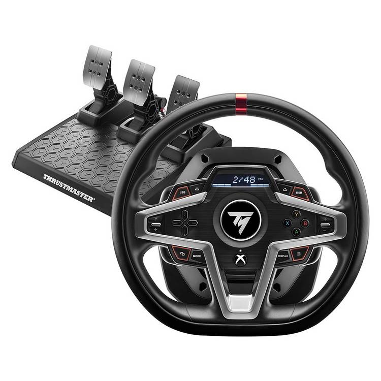 Thrustmaster T248 racing wheel, imported from the UK