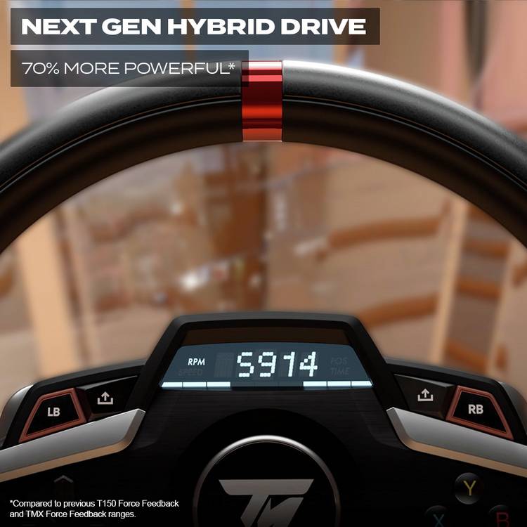 Thrustmaster T248 racing wheel, imported from the UK