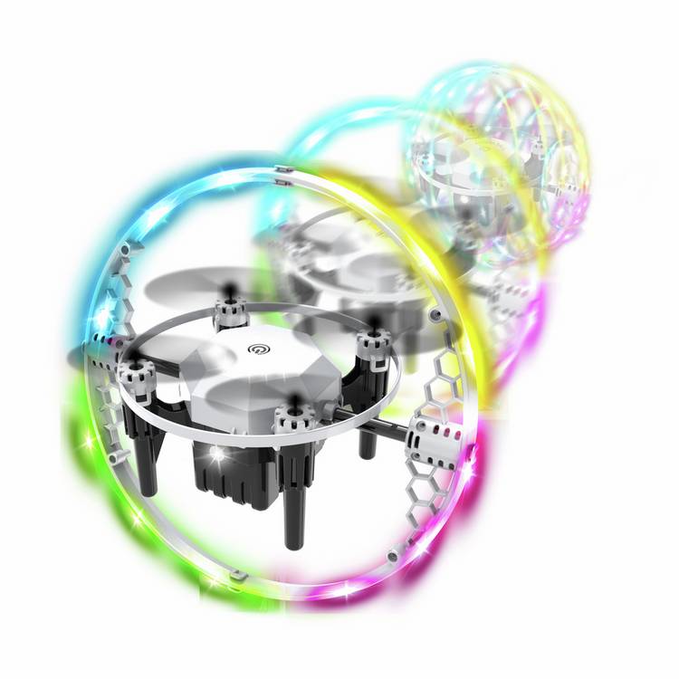 Menkind RED5 quadcopter drone with rotating lights, imported from the UK