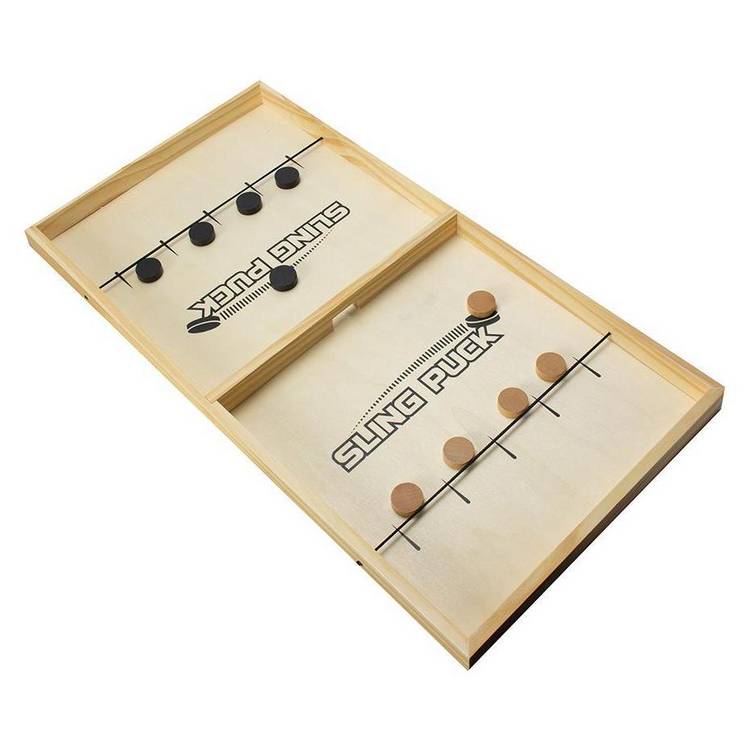 Menkind sling puck game wooden tabletop, imported from the UK