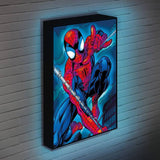 Menkind Marvel Spider-Man light up canvas 40x30cm, UK version