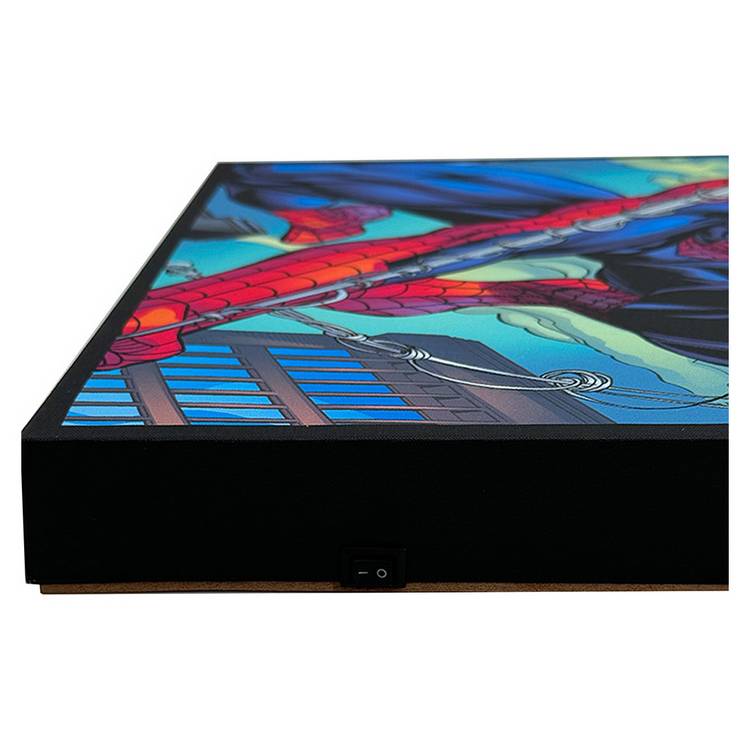Menkind Marvel Spider-Man light up canvas 40x30cm, UK version