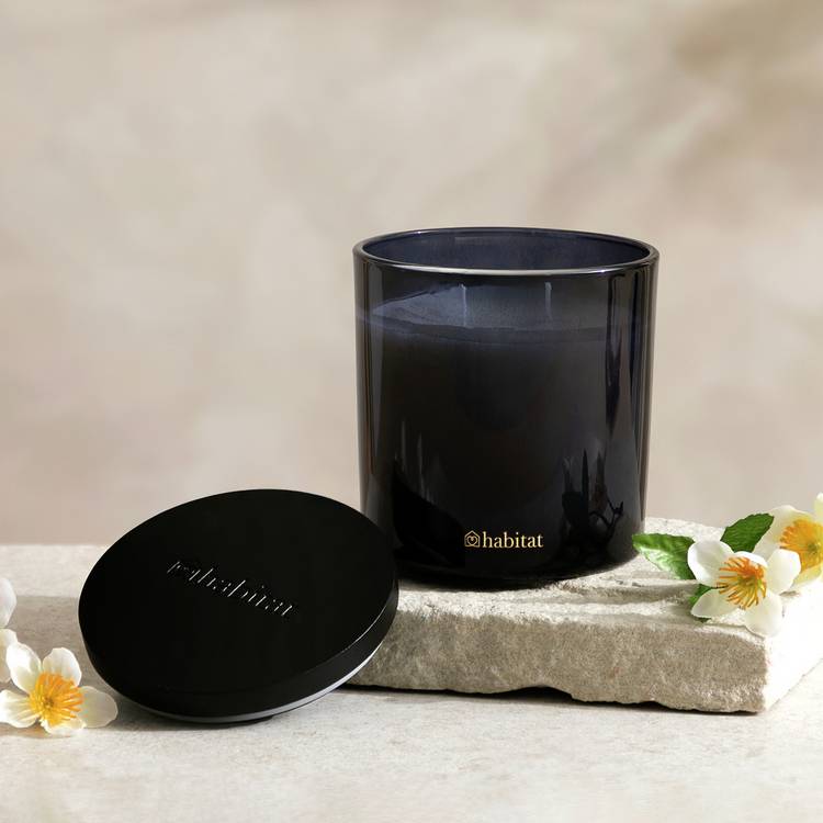 Habitat singlewick candle neroli and tonka, imported from the UK