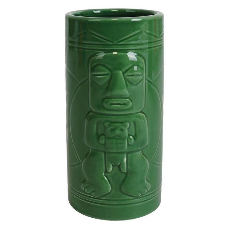 Menkind tiki mugs set of 4 multicoloured 380ml (British brand)