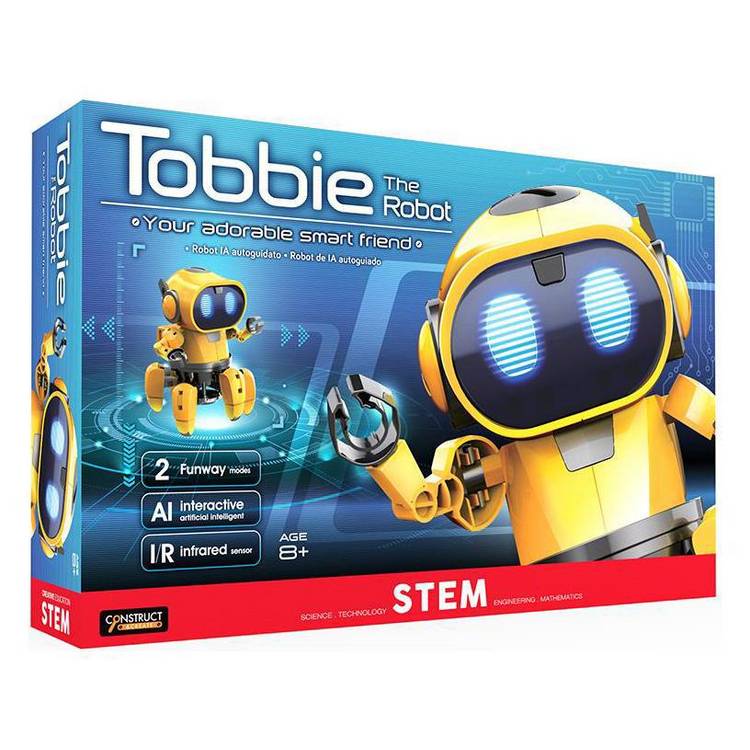 Menkind Tobbie self guiding AI robot toy, imported from the UK
