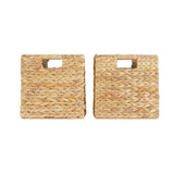 Habitat hyacinth square baskets set of 2, imported from the UK