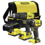 Stanley Fatmax V20 cordless combi driver kit, imported from the UK