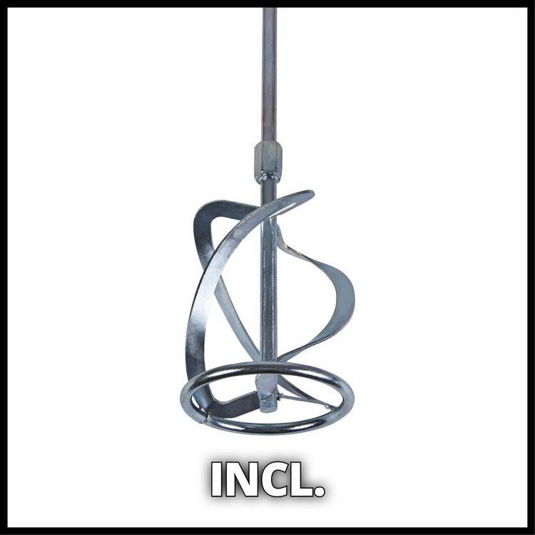 Einhell 1400W electric paint and mortar mixer (British brand)