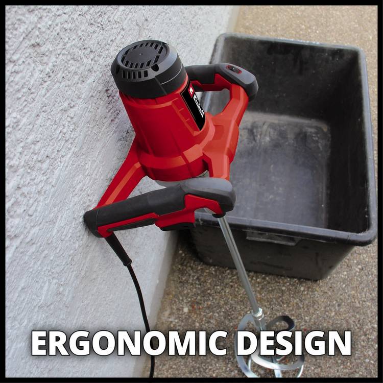Einhell 1400W electric paint and mortar mixer (British brand)