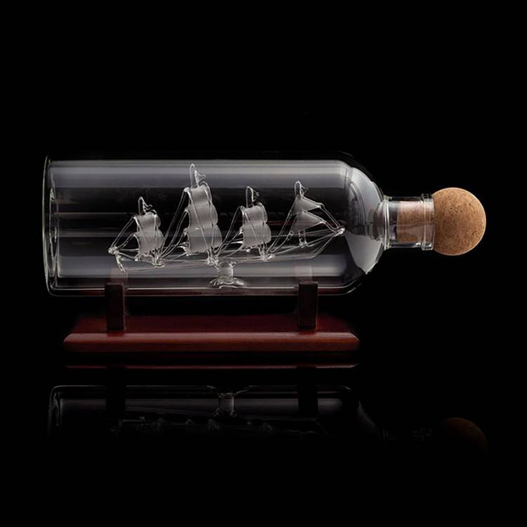 Menkind ship in a bottle decanter 750ml (British brand)