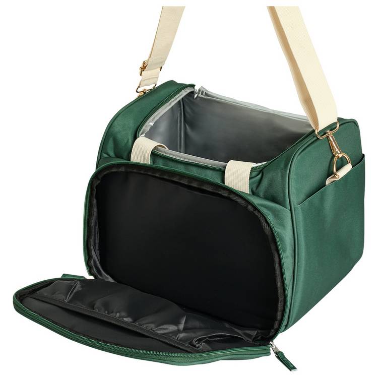 Home Dark Green Cool Bag 20.7L, imported from the UK