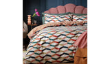 Argos Habitat Geometric ZigZag Multicolour Bedding Set - Single- Buy online at McGrocer