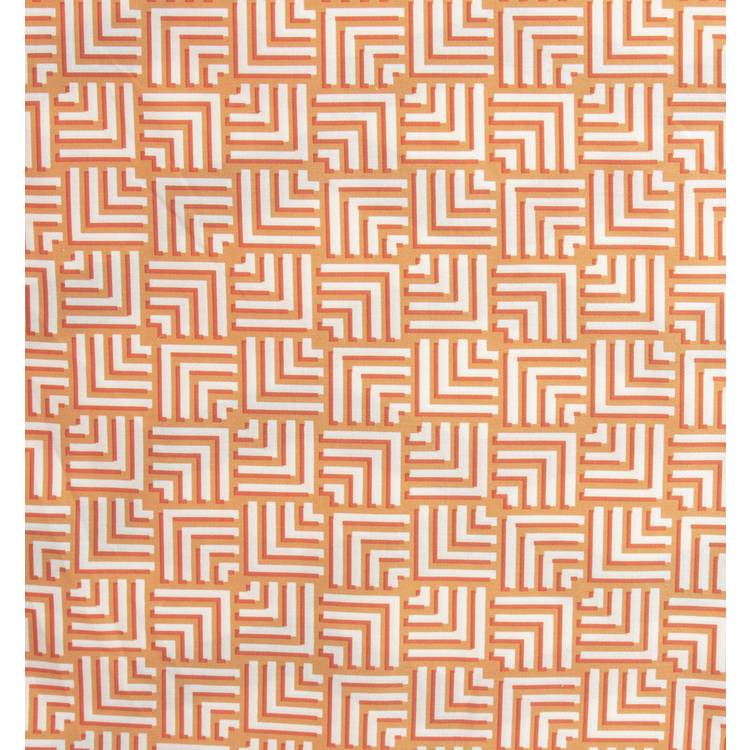 Habitat Geometric ZigZag duvet set single - British product