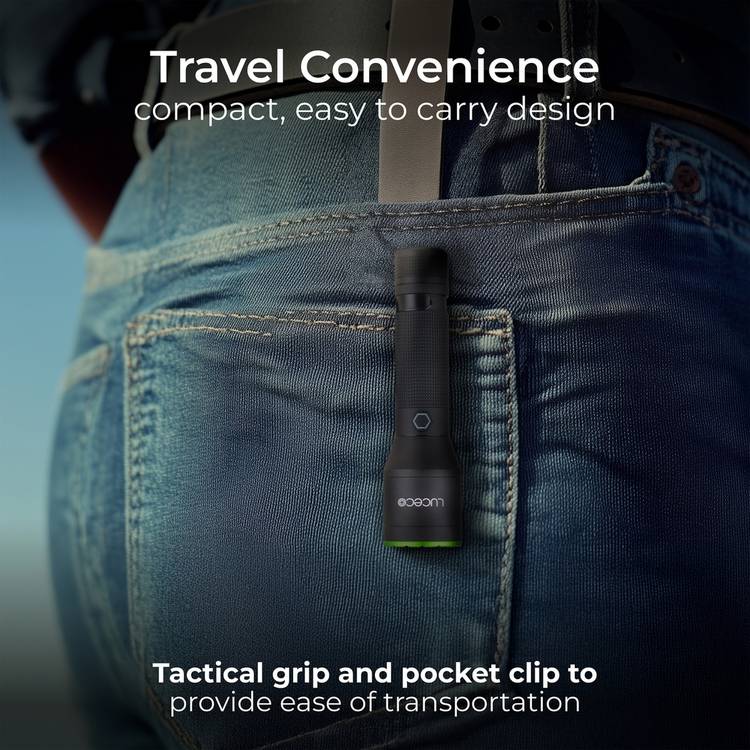 Luceco LED rechargeable hand torch 400 lumen - British product