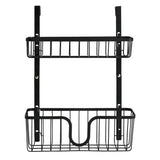 Argos Home 2 tier over door storage organiser in black - British product